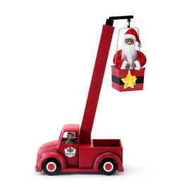Mr. Christmas&#40;R&#41; North Pole Lighting Crew Tree Trimmer Santa