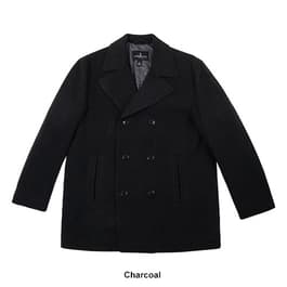 Mens London Fog Double Breasted Peacoat