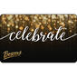 Boscov&#39;s Celebrate Gold Glitter Gift Card - image 1