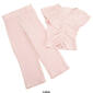 Girls &#40;4-6x&#41; Sweet Butterfly Cinch Front Top & Palazzo Pants Set - image 2