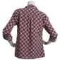 Petite Notations 3/4 Roll Tab Lattice Casual Button Down - image 2