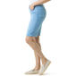 Womens Gloria Vanderbilt Amanda Bermuda Denim Shorts w/ Slit - image 3