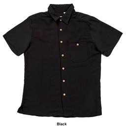 Mens Joe Marlin Solid Patio King Button Down Shirt