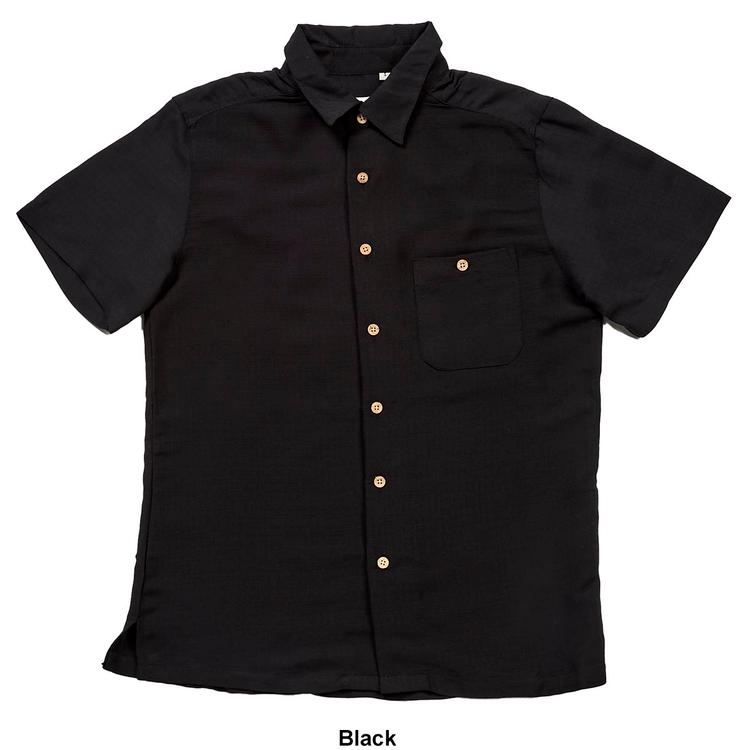 Mens Joe Marlin Solid Patio King Button Down Shirt
