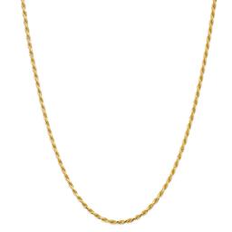 Gold Classics(tm) Gold over Sterling Silver Rope Chain Necklace