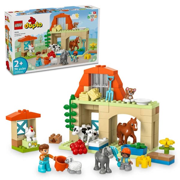 LEGO&#40;R&#41; DUPLO Caring for Animals at the Farm