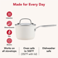 KitchenAid Hard-Anodized Ceramic Induction 2qt. Saucepan with Lid - image 8