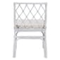 bali & pari Carwyn Bohemian White Rattan Dining Chair - image 4