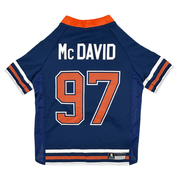 NHLPA Edmonton Oilers Connor Mcdavid Pet Jersey - image 