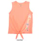 Girls (7-16) Champion® Logo Tie Front Tank Top - image 2