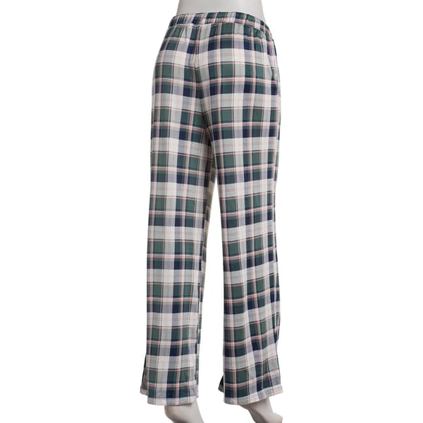 Womens Jaclyn Plaid Wide Leg Pajama Pants with Pockets Boscov's