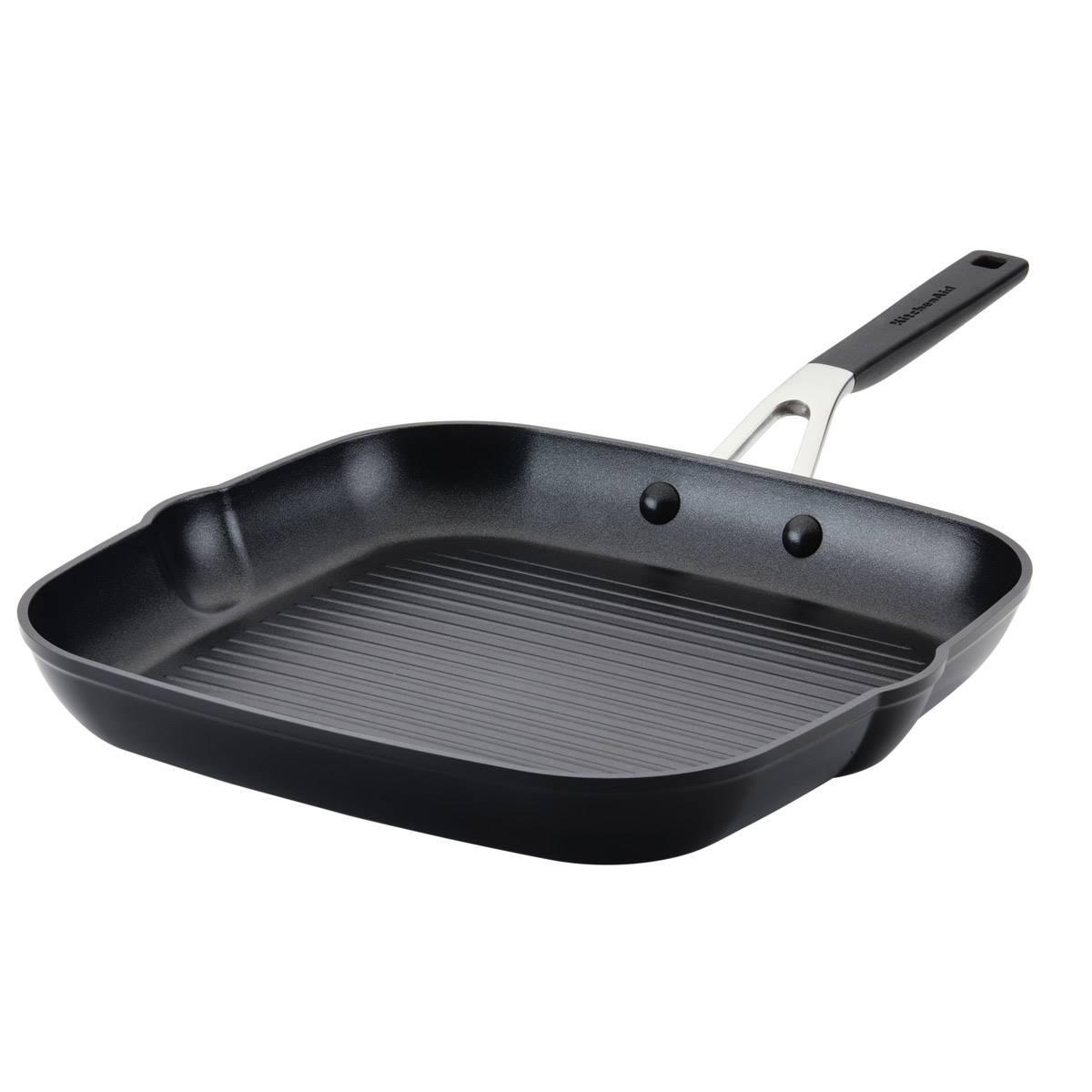 KitchenAid® Hard-Anodized Nonstick 11.25in. Square Grill...