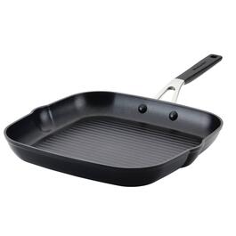 KitchenAid&#40;R&#41; Hard-Anodized Nonstick 11.25in. Square Grill Pan