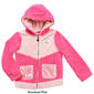 Girls &#40;7-14&#41; Betsey Johnson Color Block Sherpa Hooded Jacket - image 2
