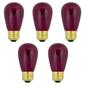 Northlight Seasonal 25pk. S14 Purple Christmas Replacement Bulbs - image 5