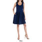 Womens 24/7 Comfort Apparel Pleated Skater Dress w/ Pockets - image 5