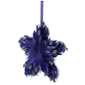 Northlight Plush Peacock Feather Star Shaped Christmas Ornament - image 4