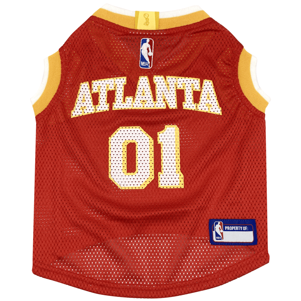 NBA Atlanta Hawks Mesh Basketball Pet Jersey