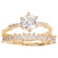 Ashley Cooper(tm) Gold-Tone CZ Bridal Set - image 1