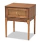 Baxton Studio Ramiel Modern Ash Walnut Wood 1-Drawer Nightstand - image 1