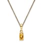 Gemstones Classics&#40;tm&#41; 14kt. Yellow Gold Citrine Diamond Necklace - image 1