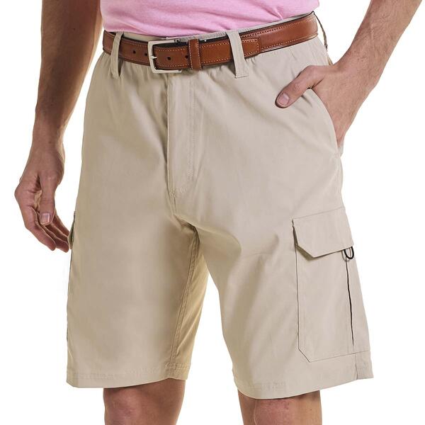 Mens Mountain Ridge Flex Waist Cargo Shorts - image 