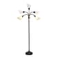 Simple Designs Multi Head Five Light Medusa Gooseneck Floor Lamp - image 7