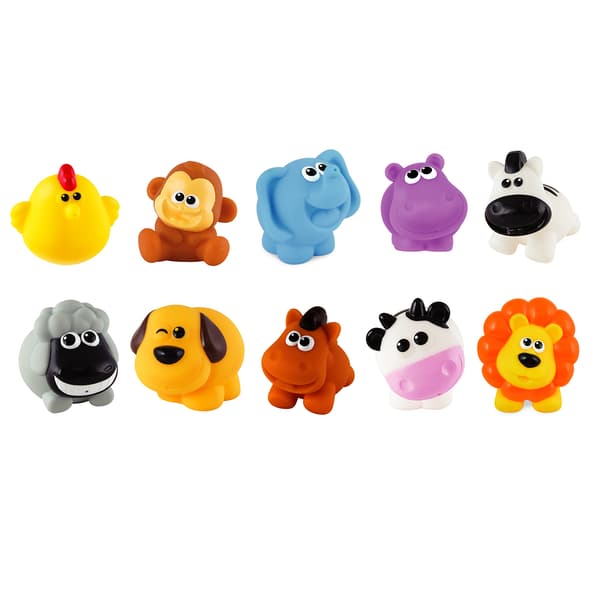 WinFun 10 Piece My Animals Bath Playset - image 