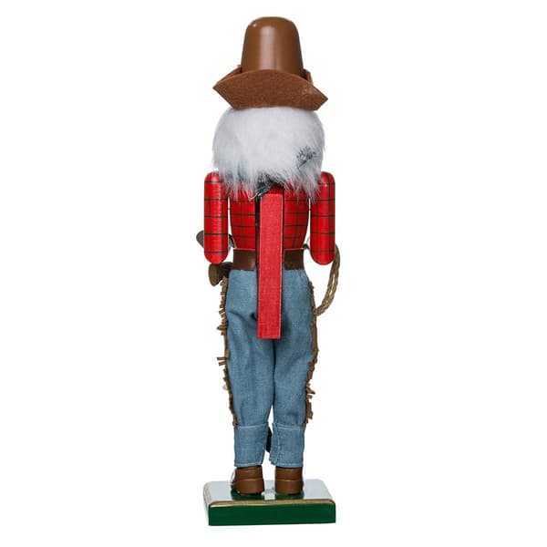 Kurt Adler 15in. Wooden Cowboy Nutcracker