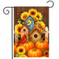 Briarwood Lane Fall Birdhouse Trio Garden Flag - image 1