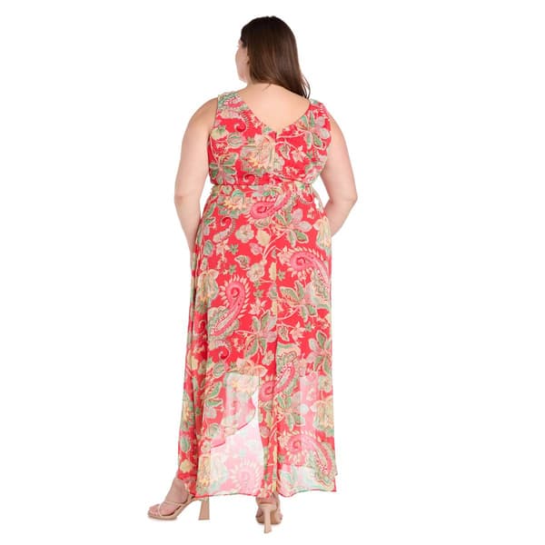 Plus Size R&M Richards Yoryu High Low Dress
