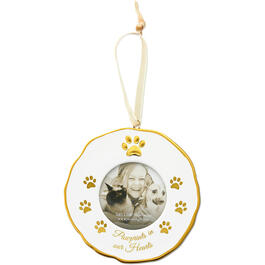 Pavilion 4in. Pawprints in Our Hearts Ornament