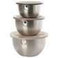 Famous Brand Stainless Steel Bowls w/ Lids - Set of 3 - image 1