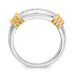 Mens Gentlemens Classics™ 14kt. Two Tone 1/4ctw. Diamond Ring - image 2