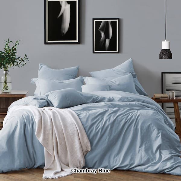 Cathay&#174; Swift Home&#174; Chambray Duvet Cover Set