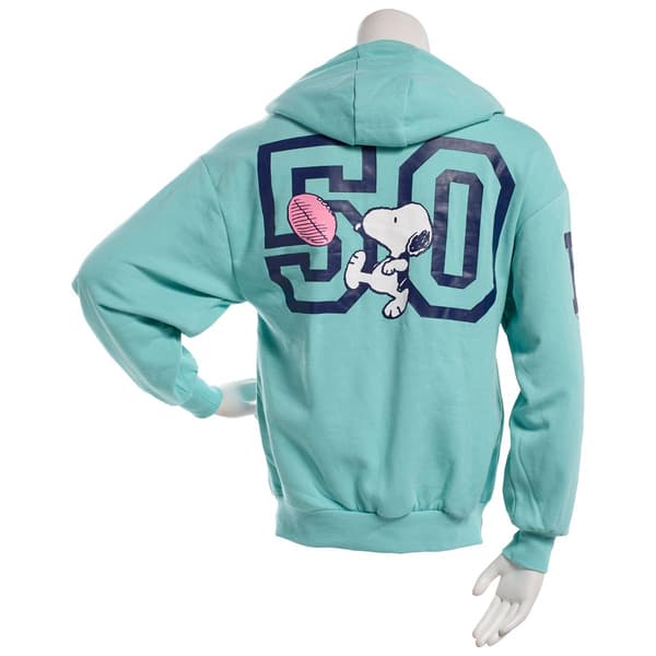 Juniors C-Life Snoopy Football 1950 Zip Up Hoodie