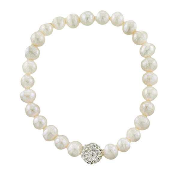 Cultured Freshwater Pearl Bracelet - image 