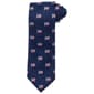 Mens American Heritage Mini US Flag Woven Tie - image 1