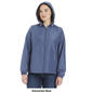 Petite d.e.t.a.i.l.s Windbreaker w/Gingham Hood Lining - image 2