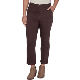 Womens Ruby Rd. Romance On The Ranch Washed Twill Pants