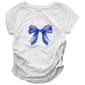 Girls (7-16) Aeropostale Bow Side Cinched Graphic Tee - image 1