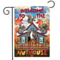 Briarwood Lane Welcome to the Nuthouse Garden Flag - image 1