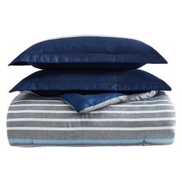 Nautica Heathered Block Microfiber Comforter Set