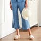 Womens LANDS END(R) Wide Leg Lyocell Crop Pants - image 1