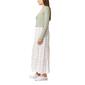 Juniors Wallflower Two in One Cardigan Tier Ivory Maxi Dress - image 3