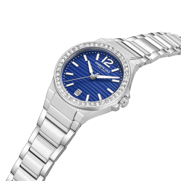 Womens Kenneth Cole New York® Classic Silver Watch - KCWLH0088301