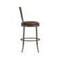 HH2 Home Hawkins Metal Commercial Grade Bar Height Swivel Stool - image 4