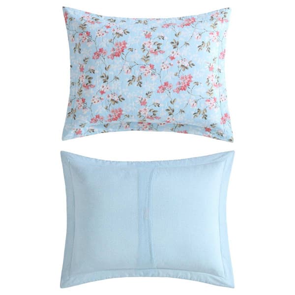 Laura Ashley Blissful Dream Cotton Quilt Set