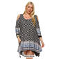Plus Size White Mark Antonia Cut-Out Shoulder Tunic - image 5