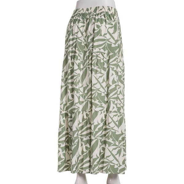 Juniors A. Byer Rayon Tired Maxi Skirt